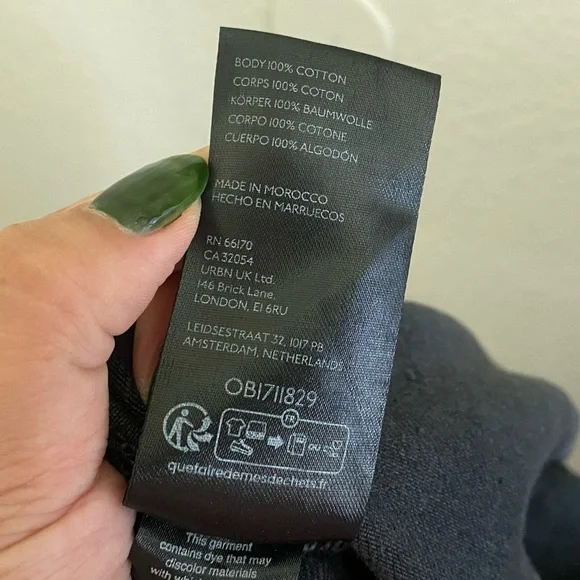 Free People We The Free High Roller Jumpsuit in Mineral Black - Picture 11 of 11